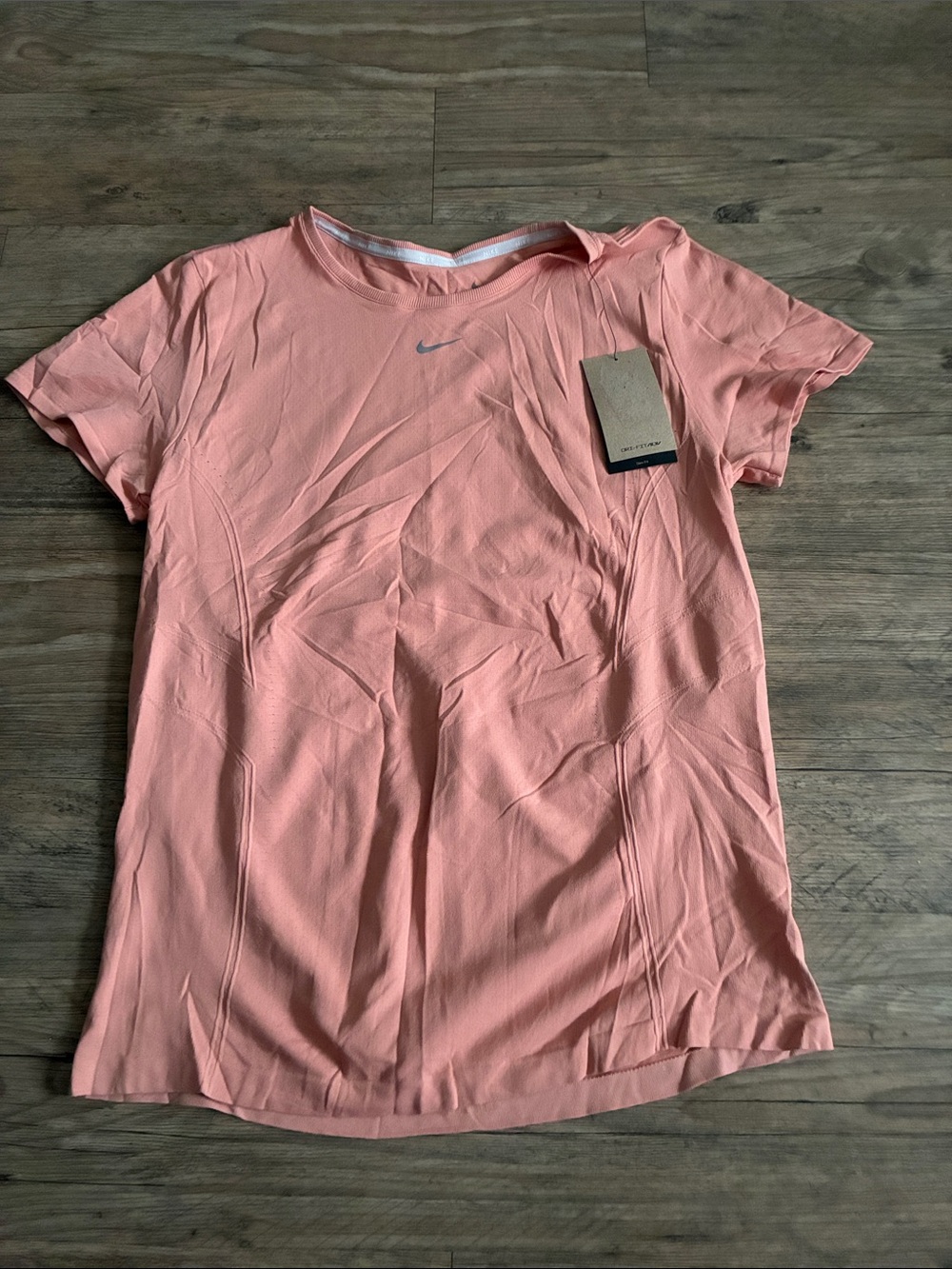 Nike Women's Coral Short-Sleeve Athletic Tee